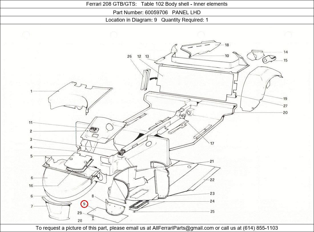 Ferrari Part 60059706