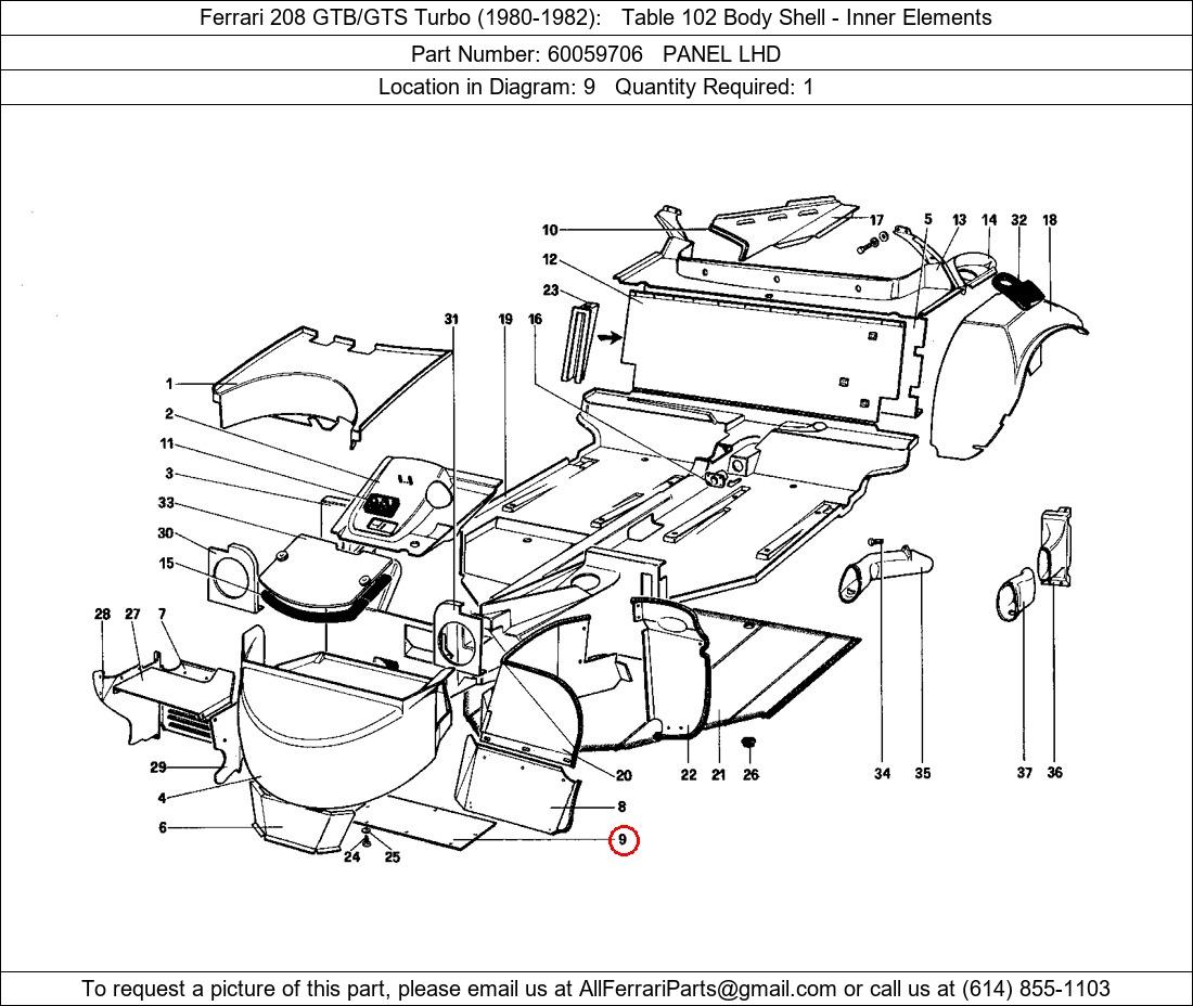 Ferrari Part 60059706