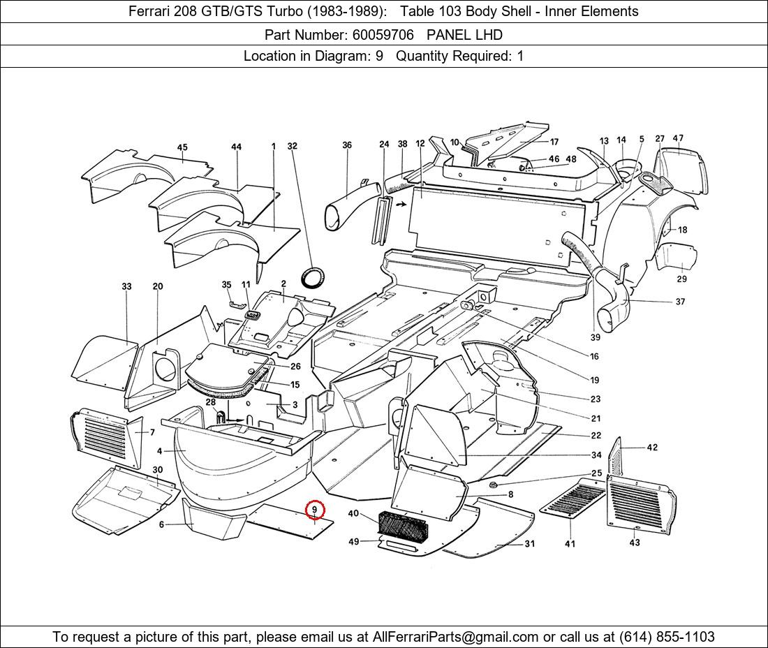 Ferrari Part 60059706