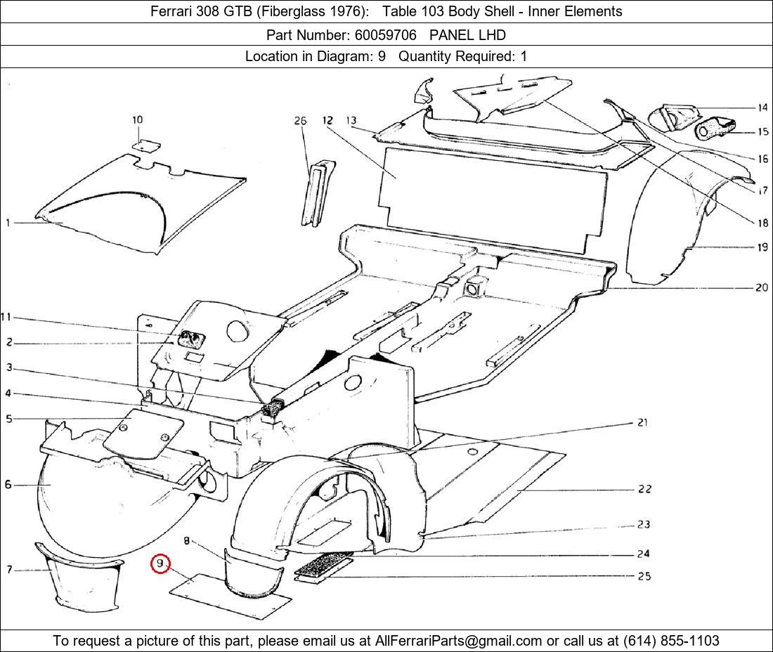 Ferrari Part 60059706