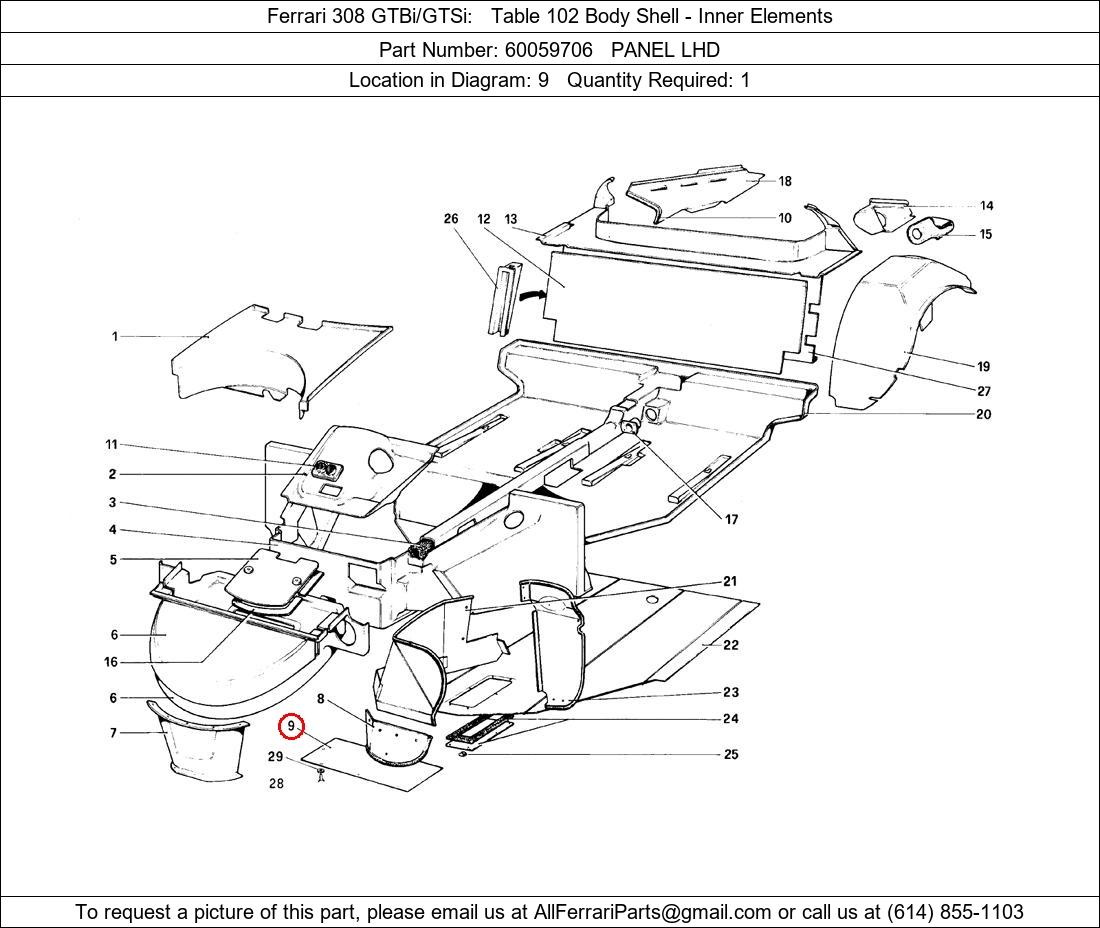 Ferrari Part 60059706