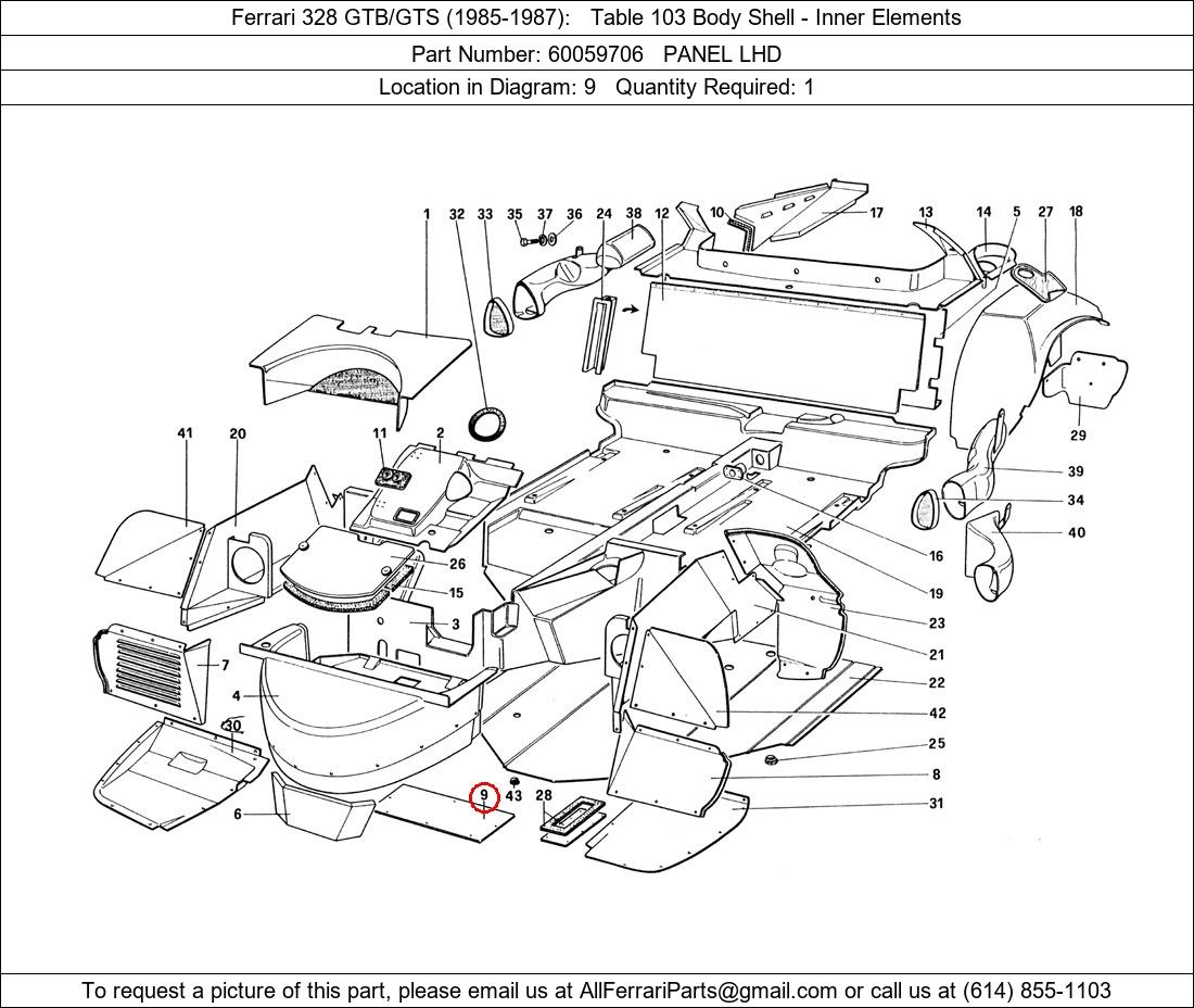 Ferrari Part 60059706