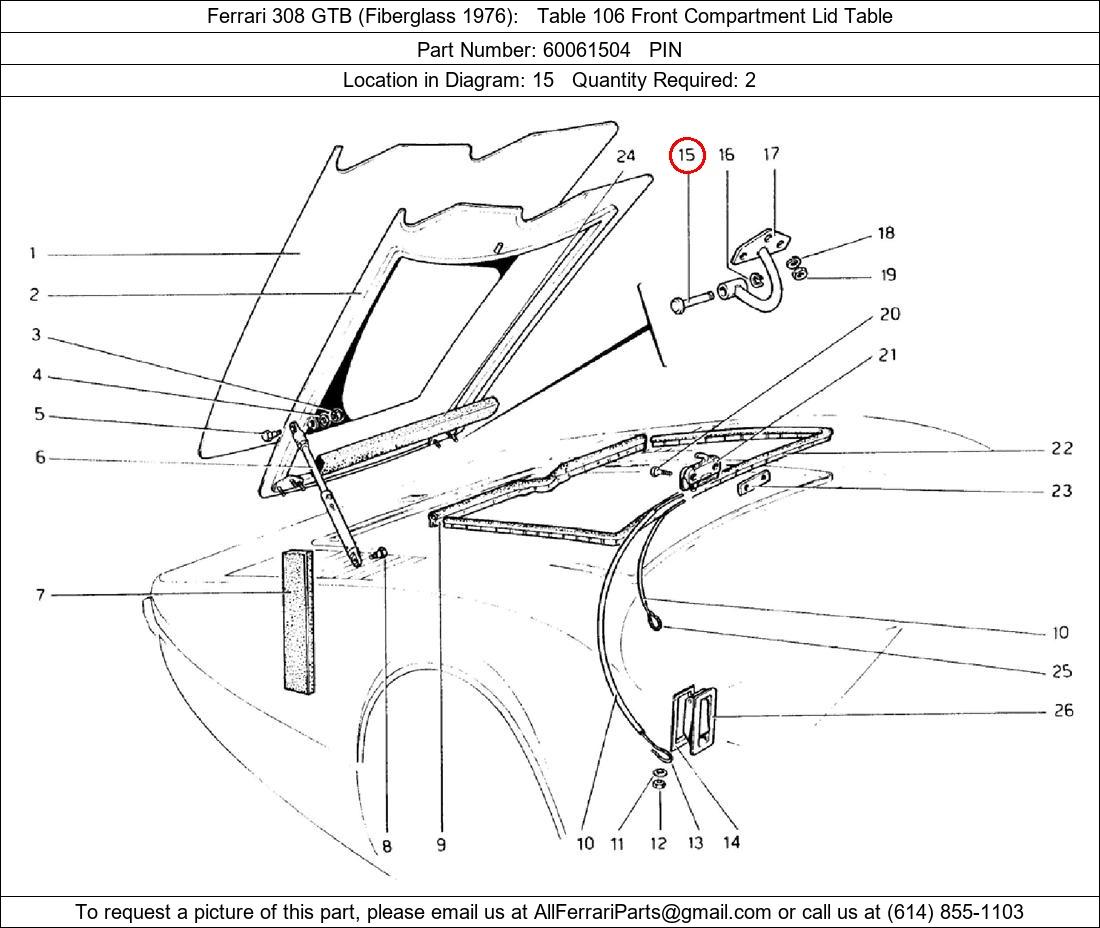 Ferrari Part 60061504