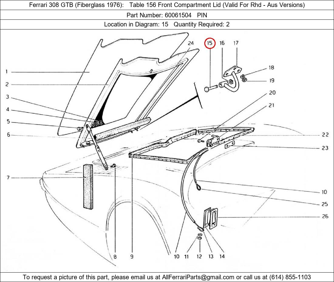 Ferrari Part 60061504