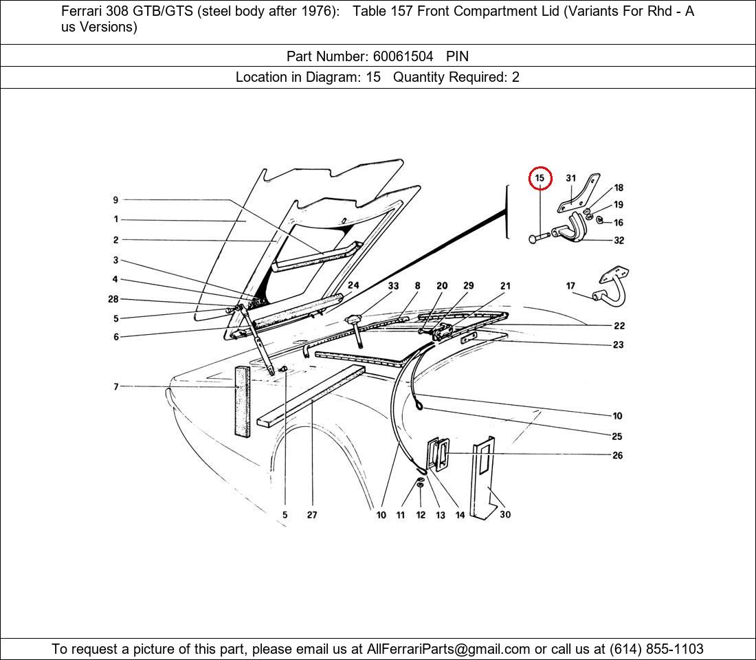 Ferrari Part 60061504