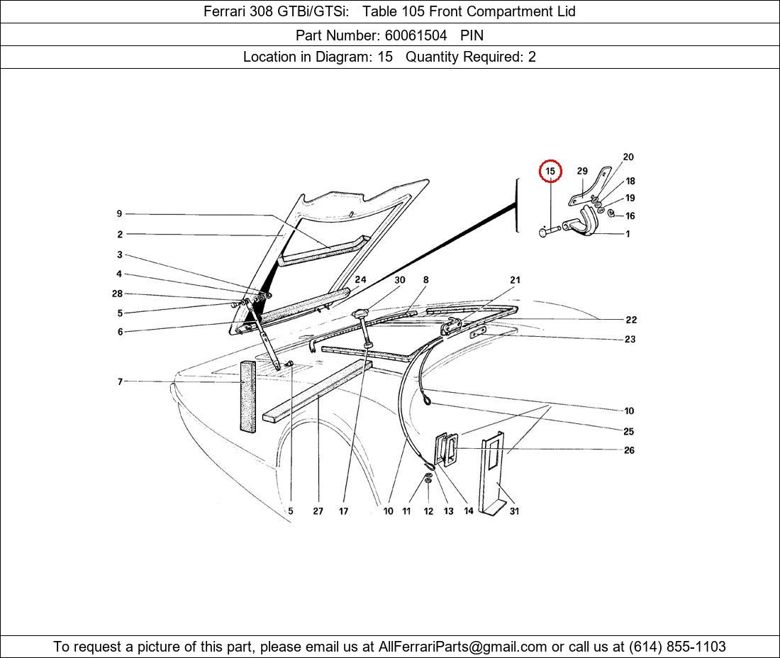 Ferrari Part 60061504