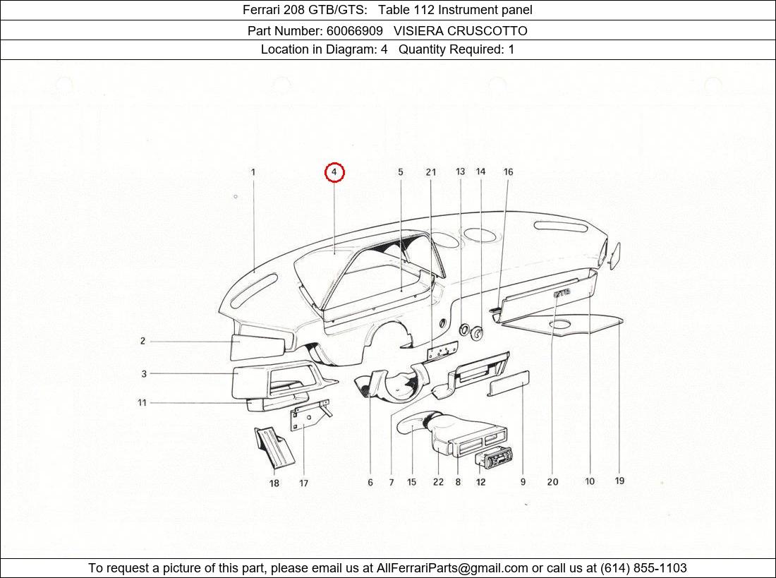 Ferrari Part 60066909