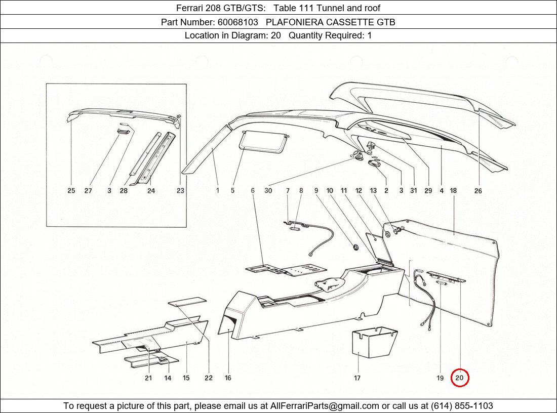 Ferrari Part 60068103