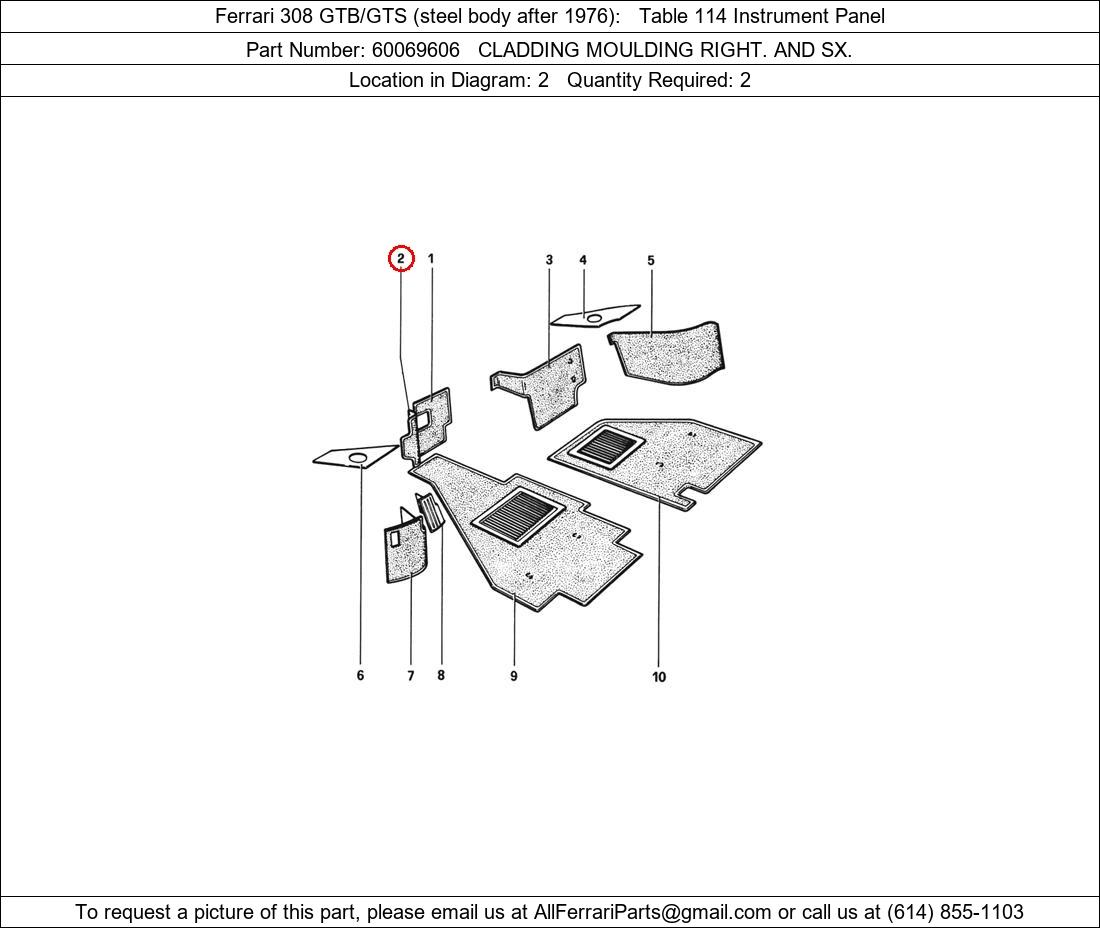 Ferrari Part 60069606