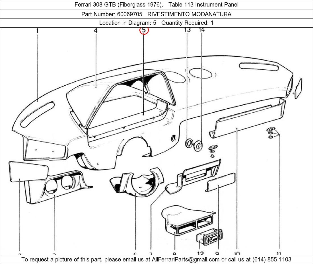 Ferrari Part 60069705