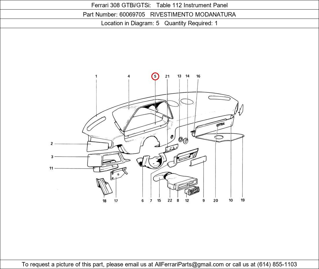 Ferrari Part 60069705