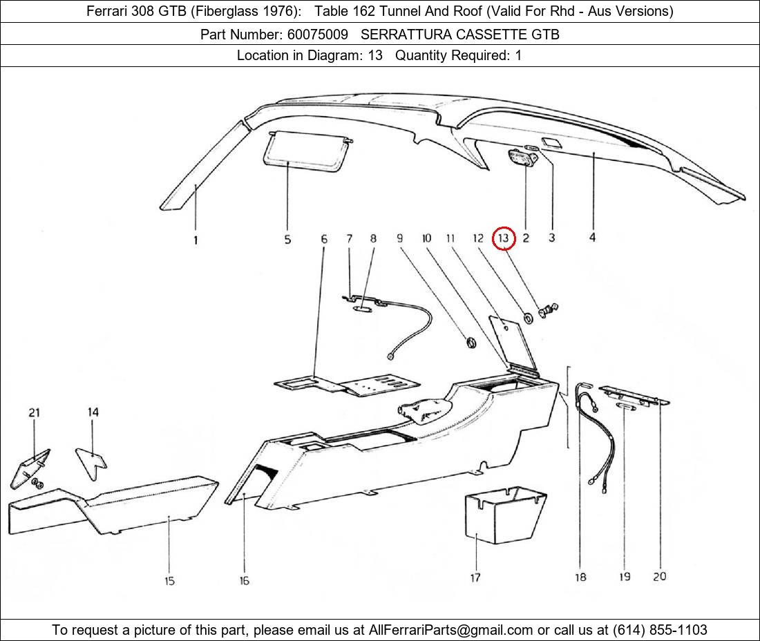Ferrari Part 60075009