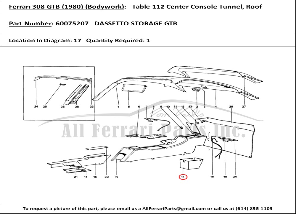 Ferrari Part 60075207