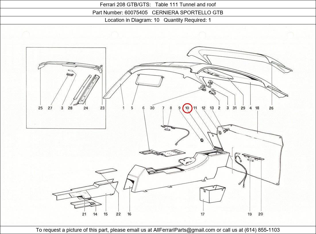 Ferrari Part 60075405