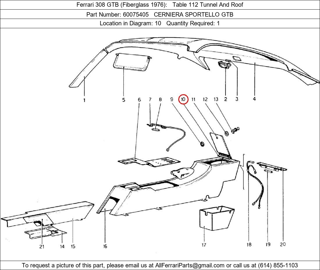 Ferrari Part 60075405