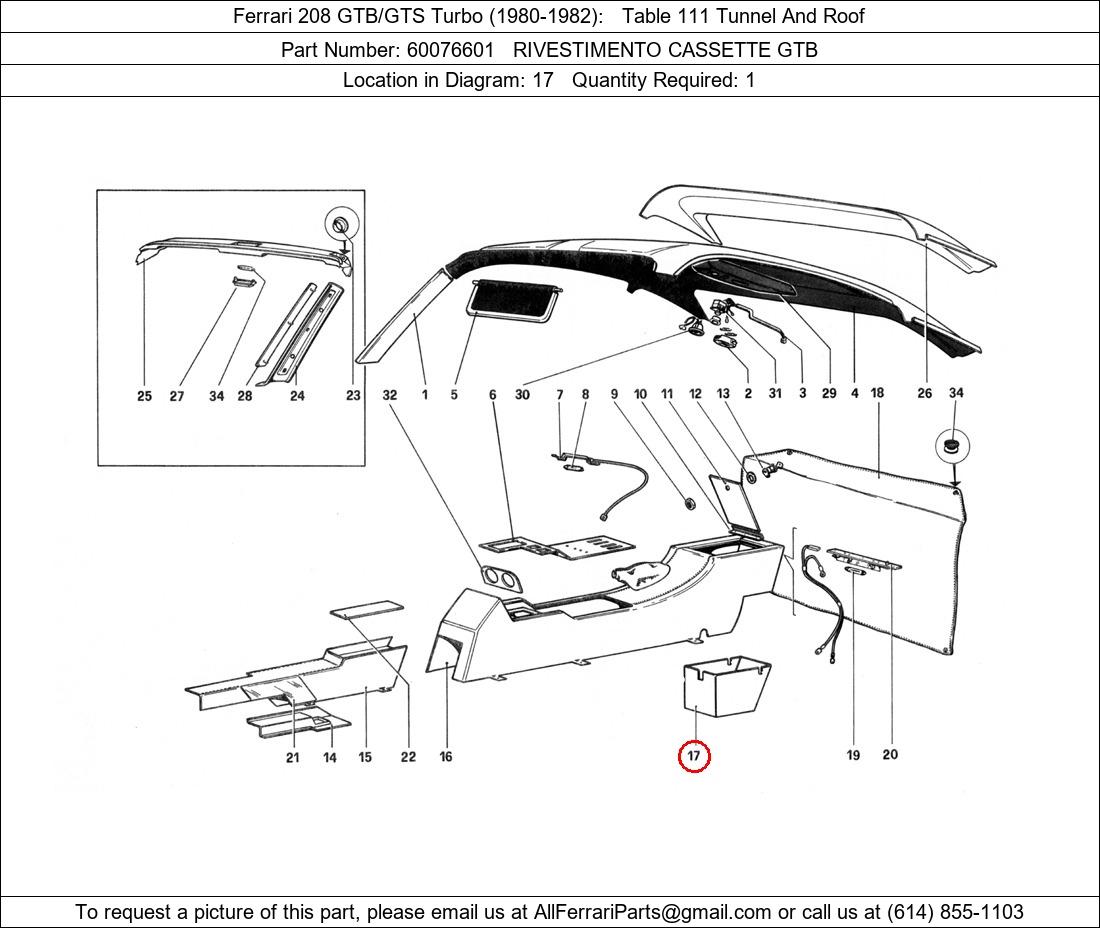 Ferrari Part 60076601