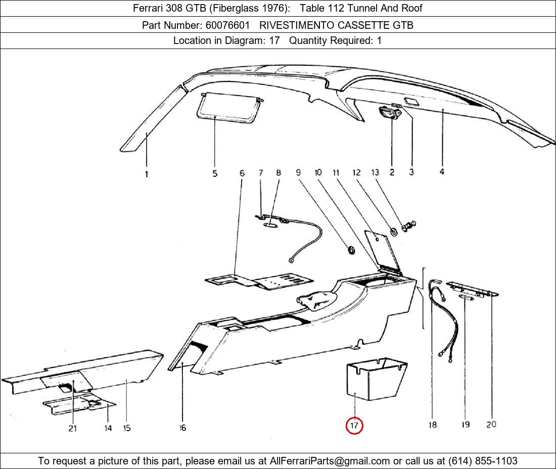 Ferrari Part 60076601