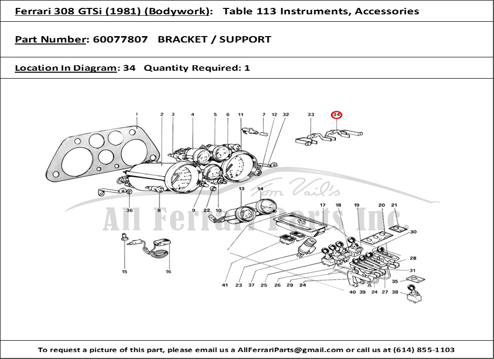 Ferrari Part 60077807