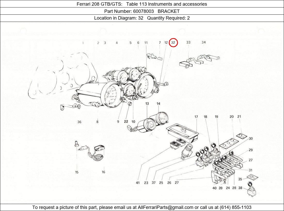 Ferrari Part 60078003