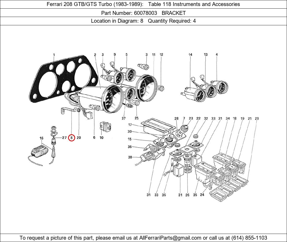 Ferrari Part 60078003