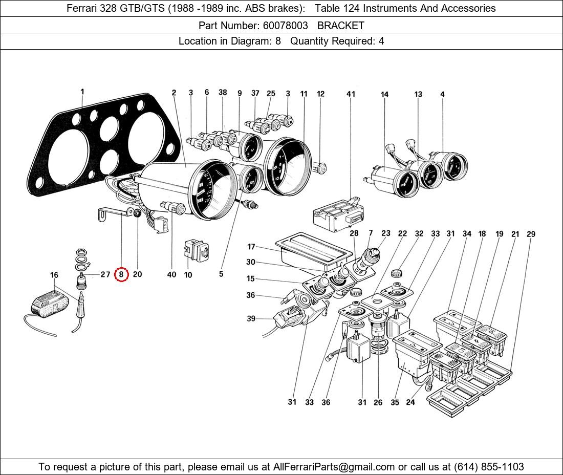 Ferrari Part 60078003