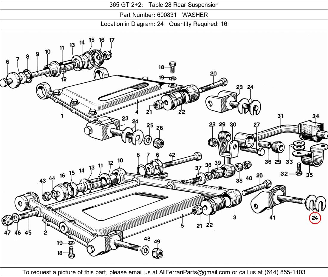 Ferrari Part 600831