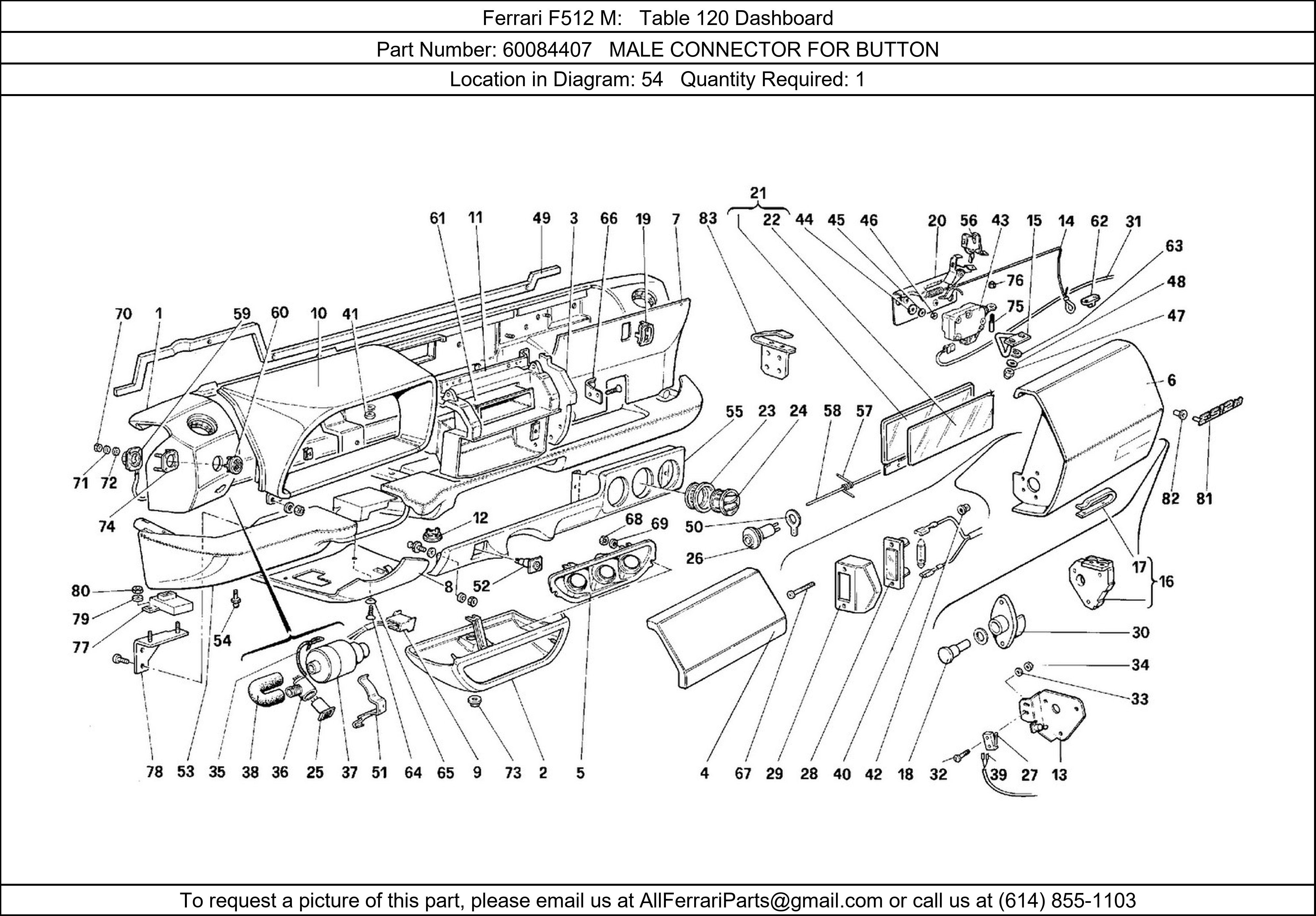 Ferrari Part 60084407