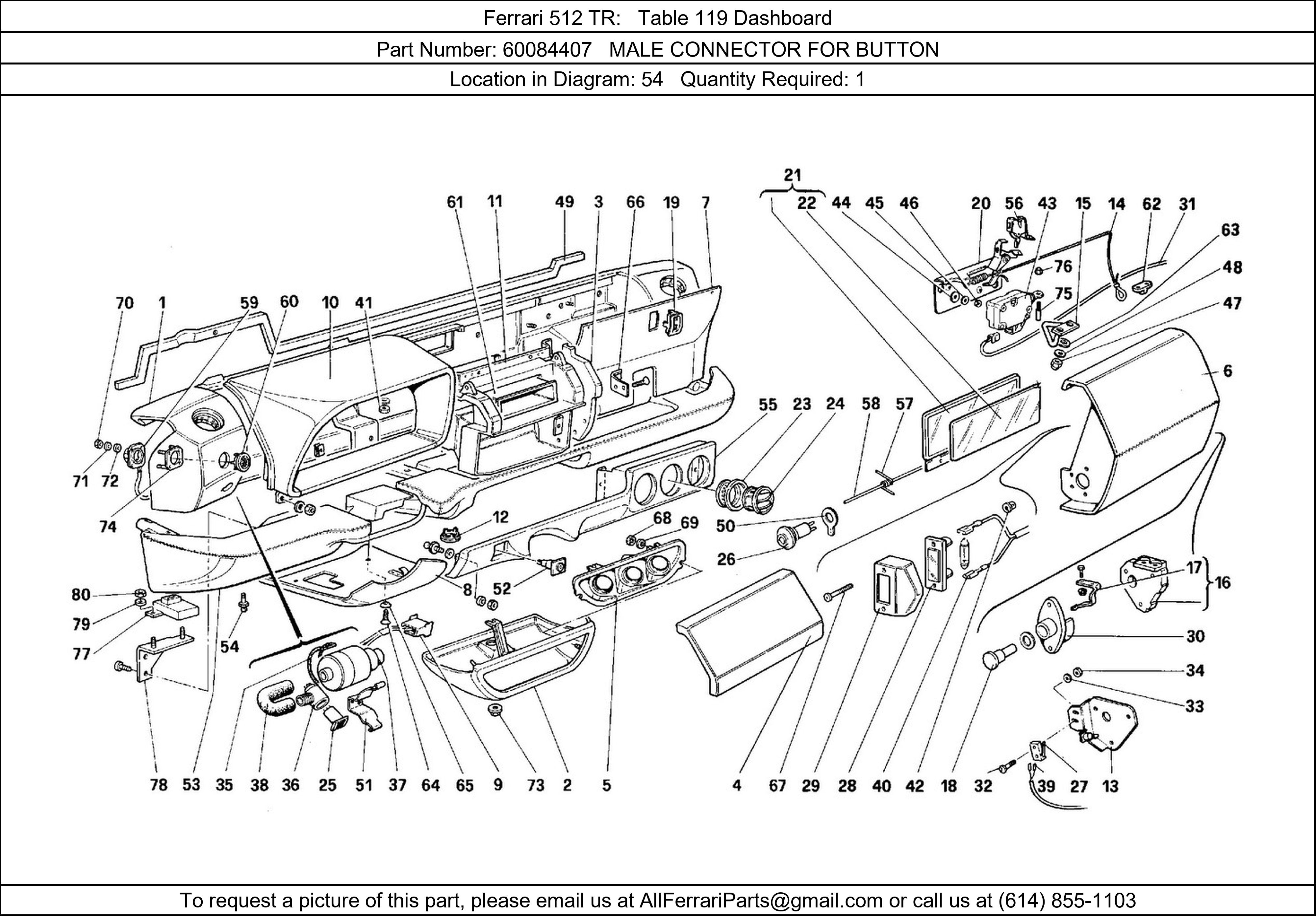 Ferrari Part 60084407