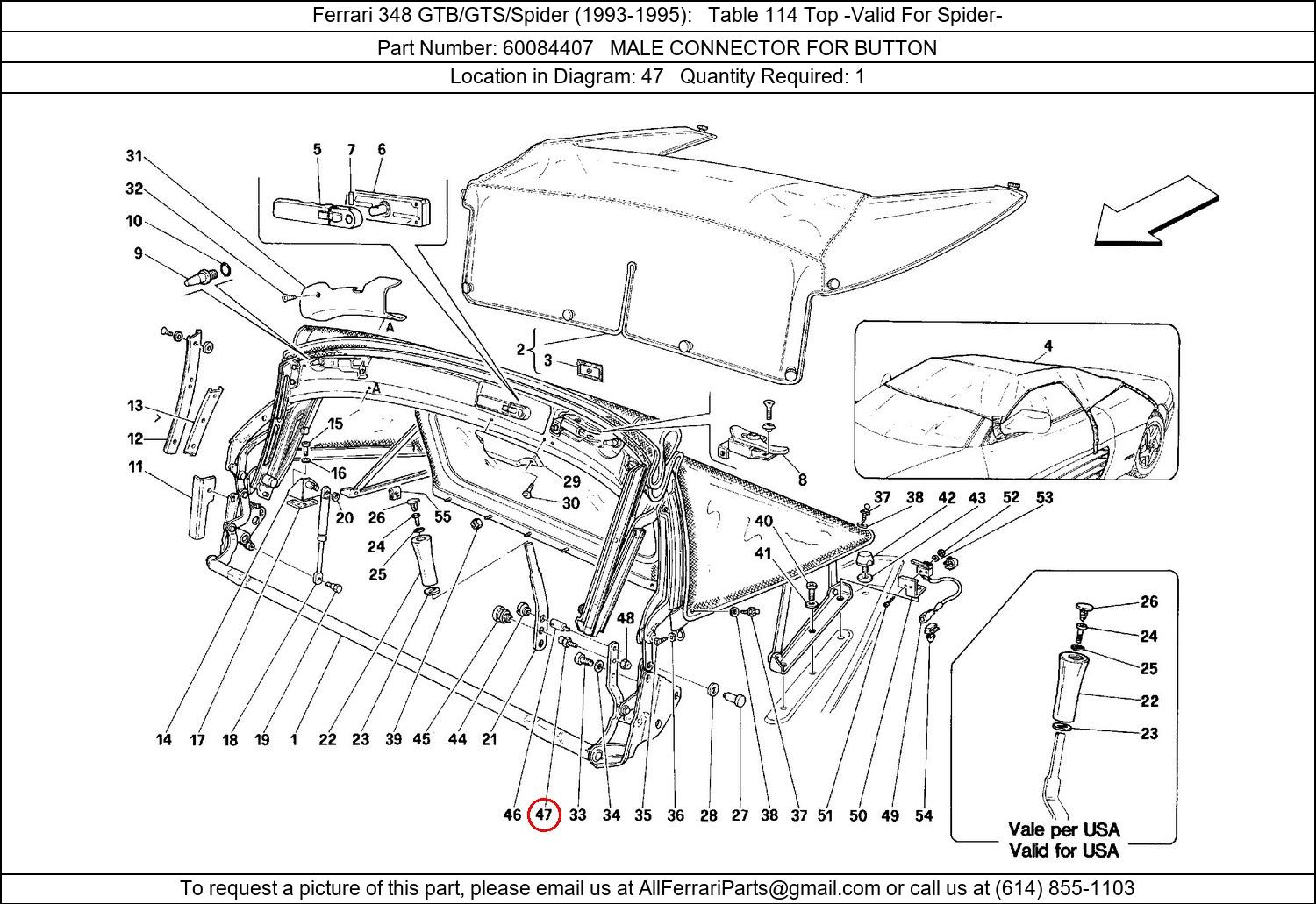 Ferrari Part 60084407