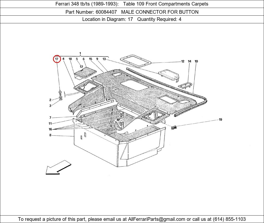 Ferrari Part 60084407