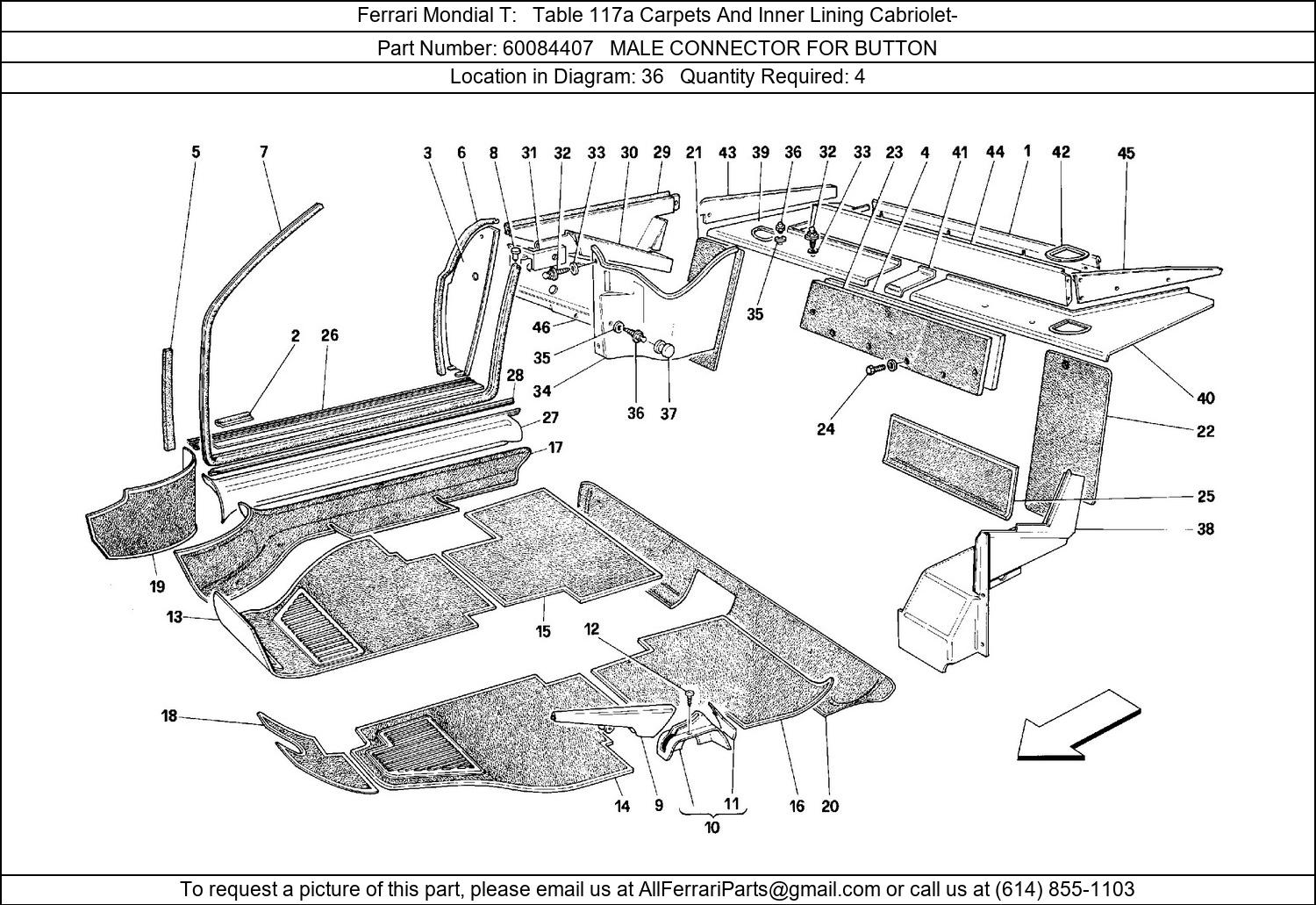 Ferrari Part 60084407