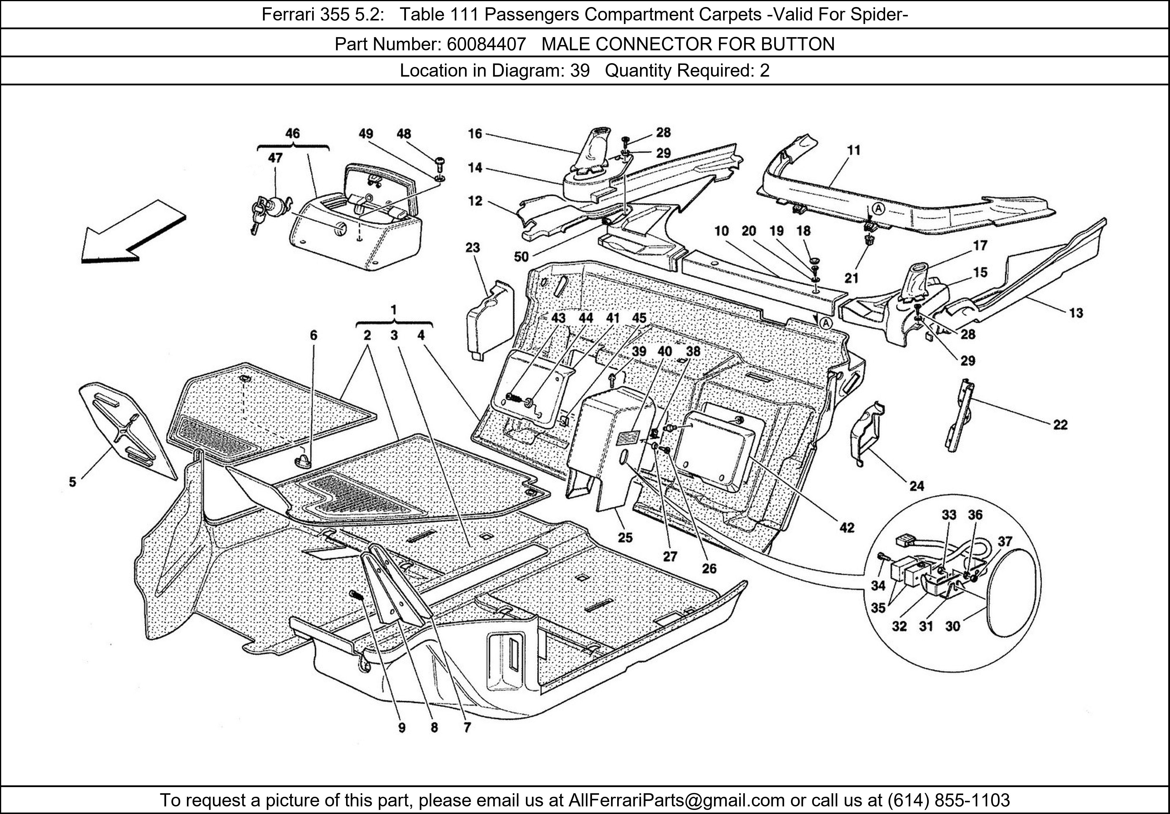 Ferrari Part 60084407