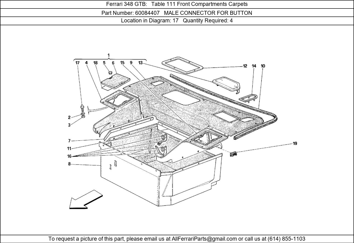 Ferrari Part 60084407