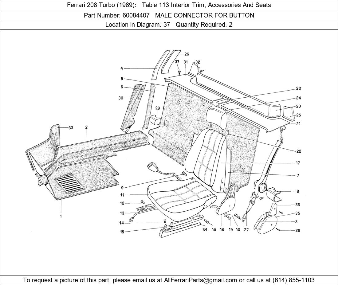 Ferrari Part 60084407