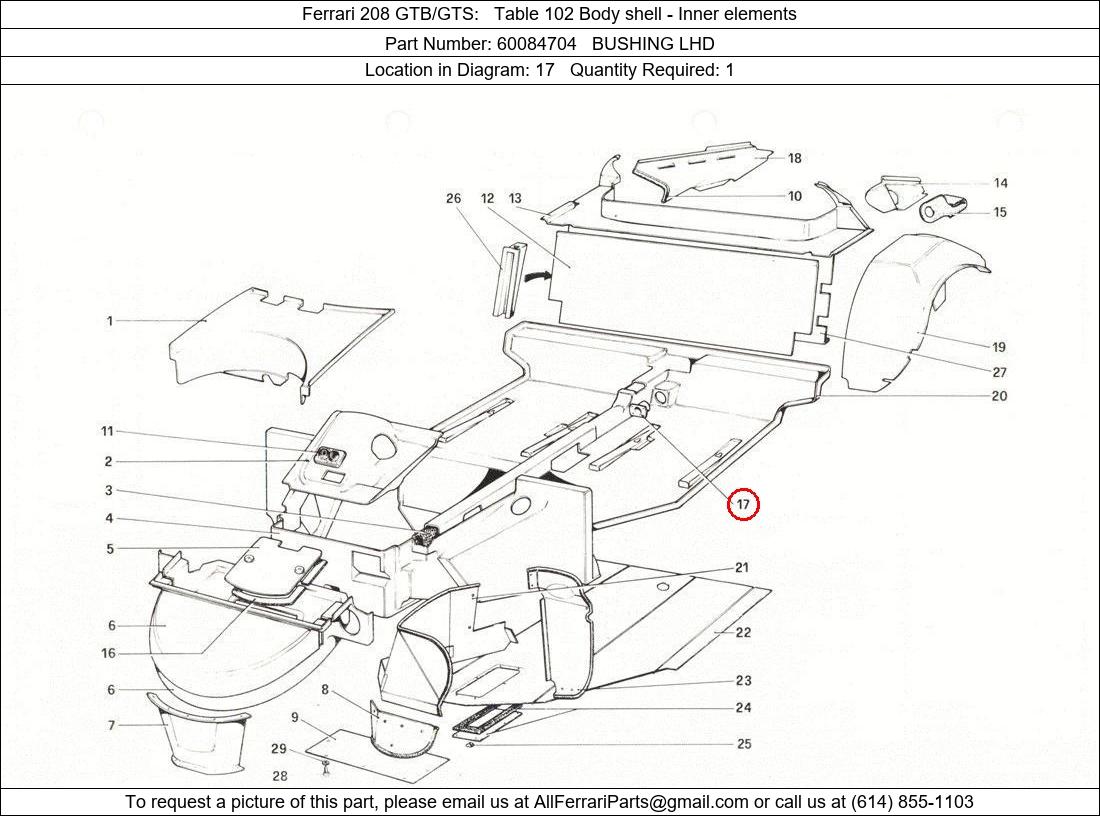 Ferrari Part 60084704