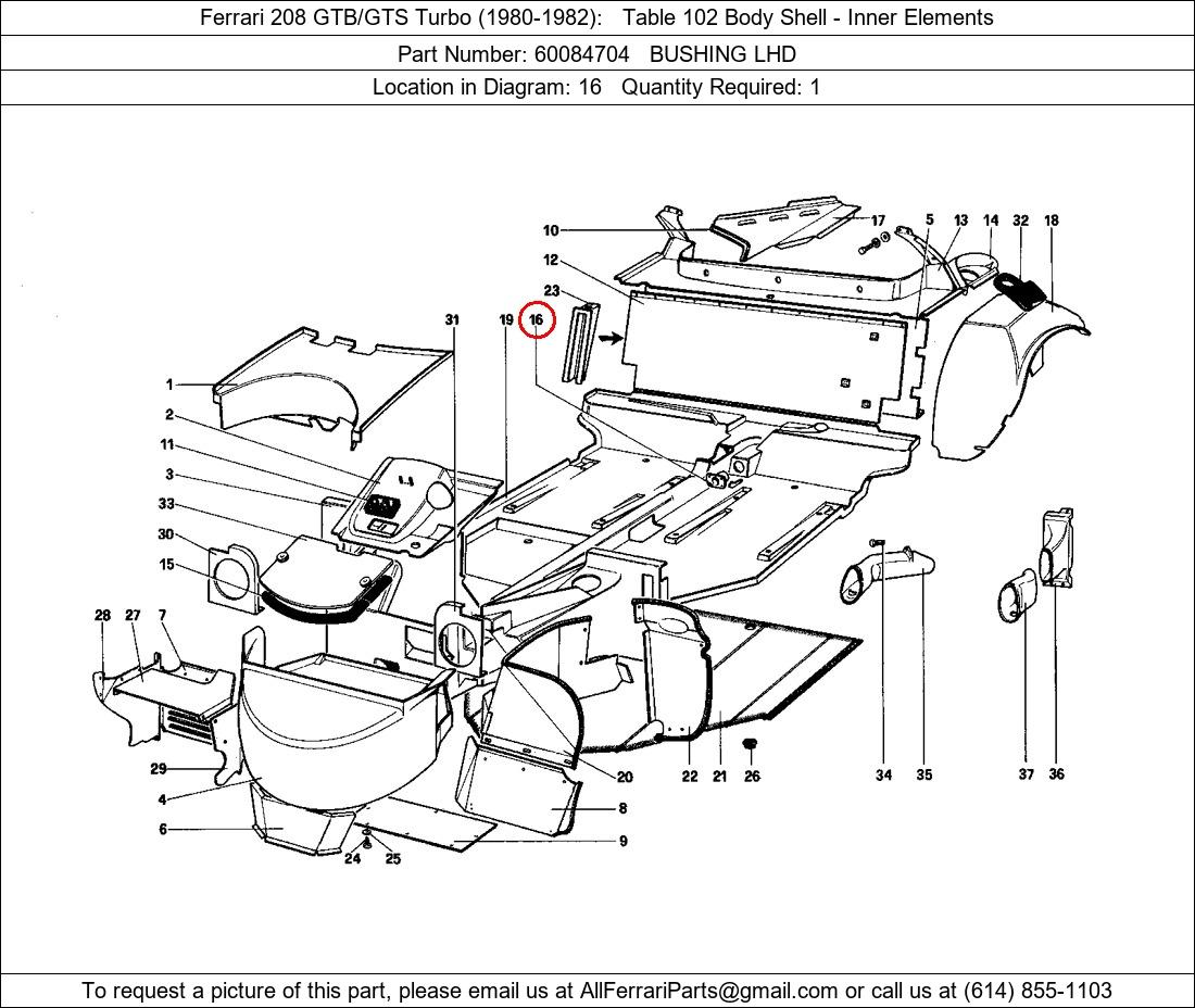 Ferrari Part 60084704