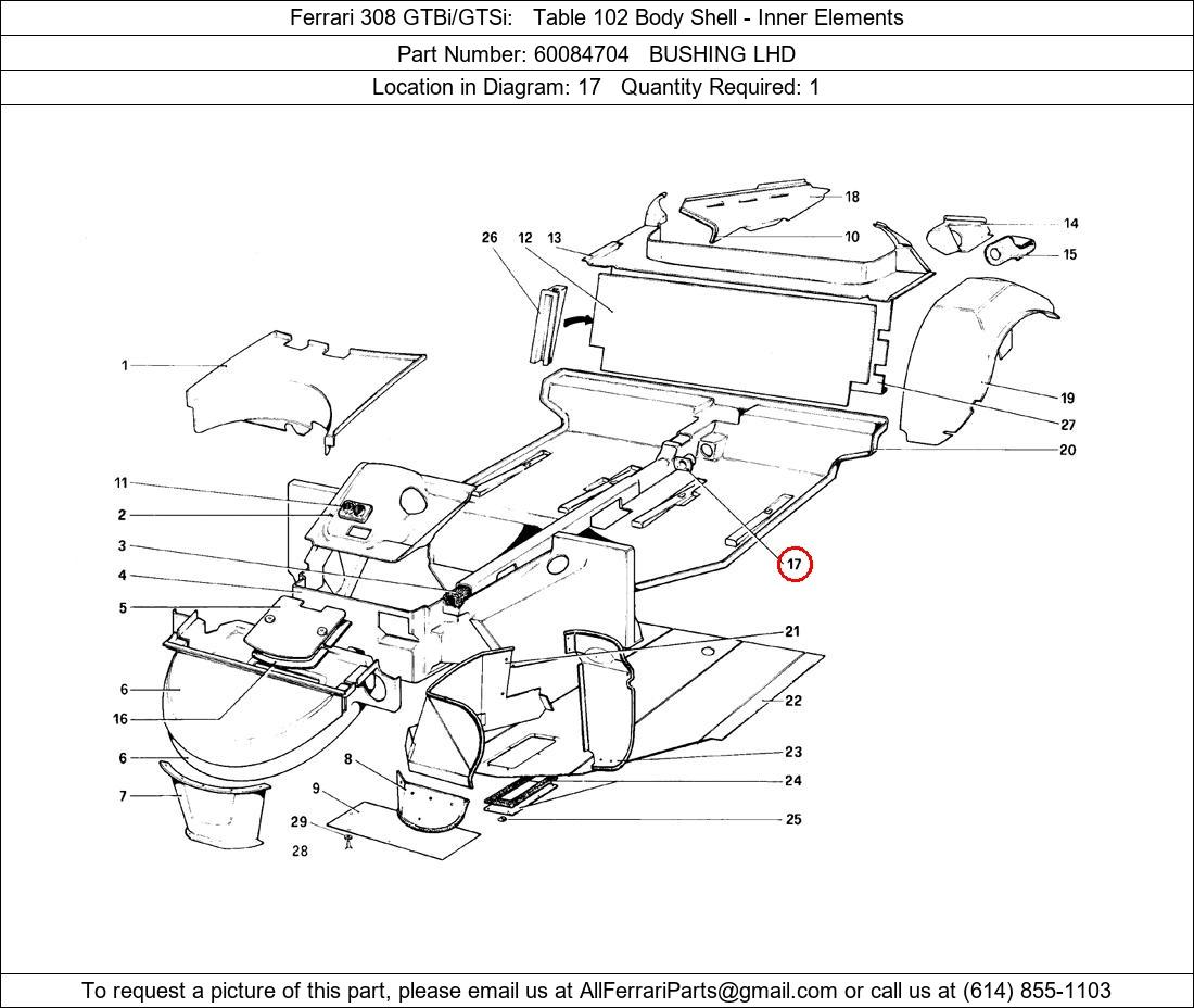 Ferrari Part 60084704