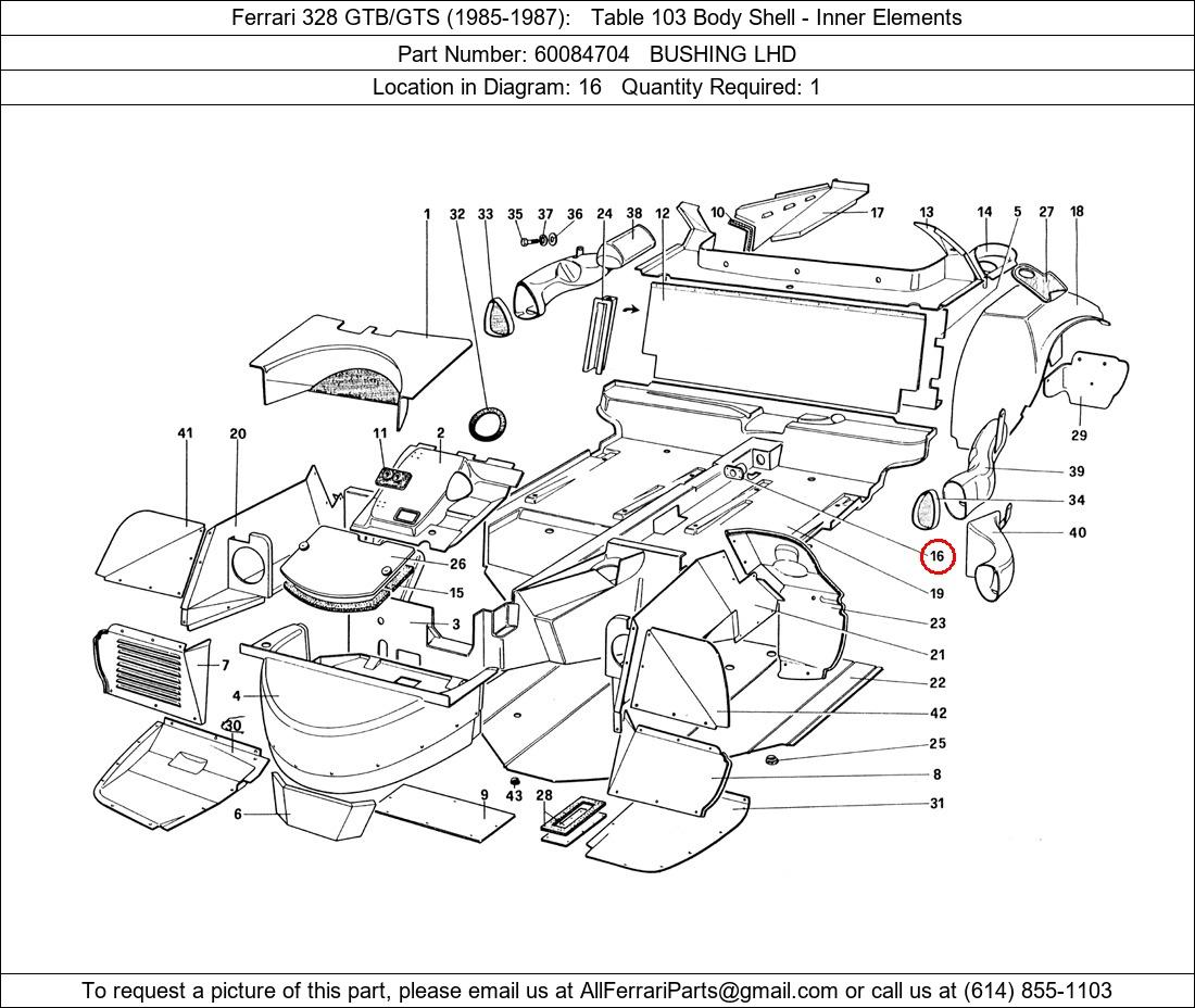 Ferrari Part 60084704