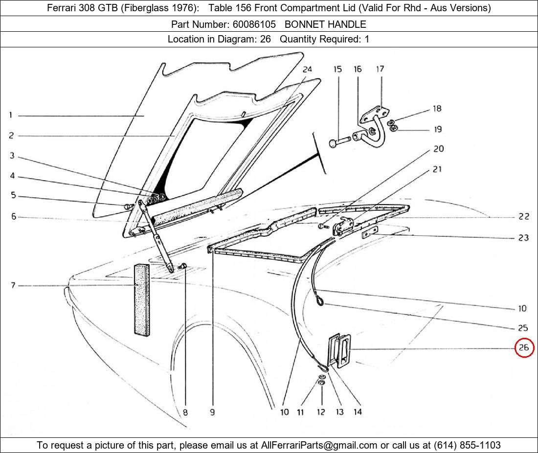 Ferrari Part 60086105