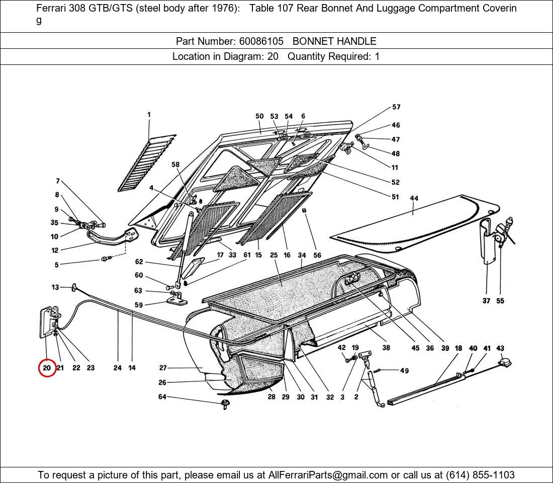 Ferrari Part 60086105