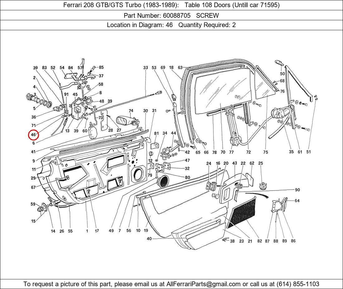 Ferrari Part 60088705