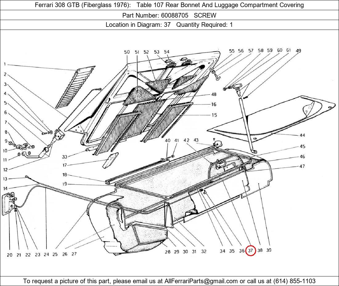 Ferrari Part 60088705