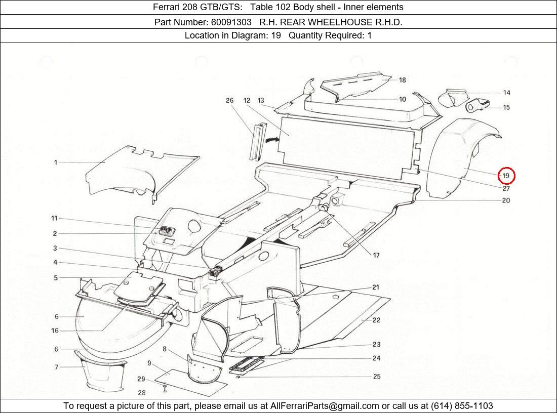 Ferrari Part 60091303