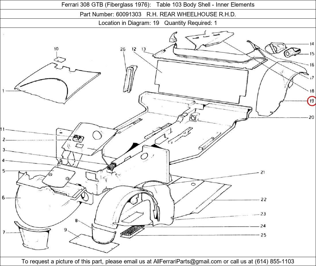 Ferrari Part 60091303