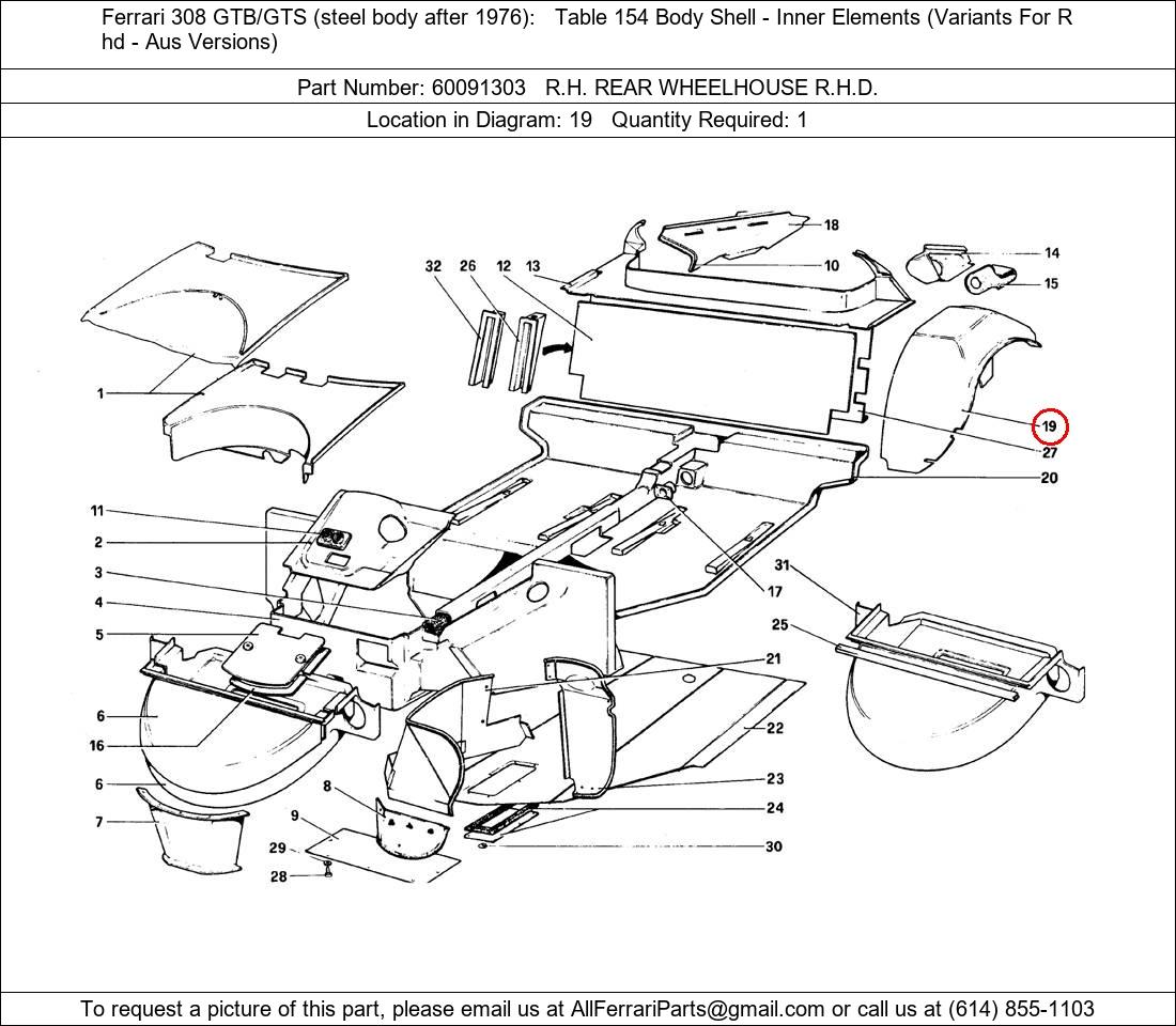 Ferrari Part 60091303