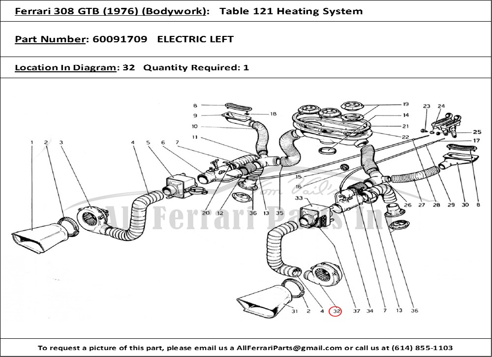 Ferrari Part 60091709