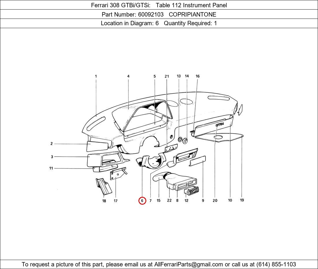 Ferrari Part 60092103