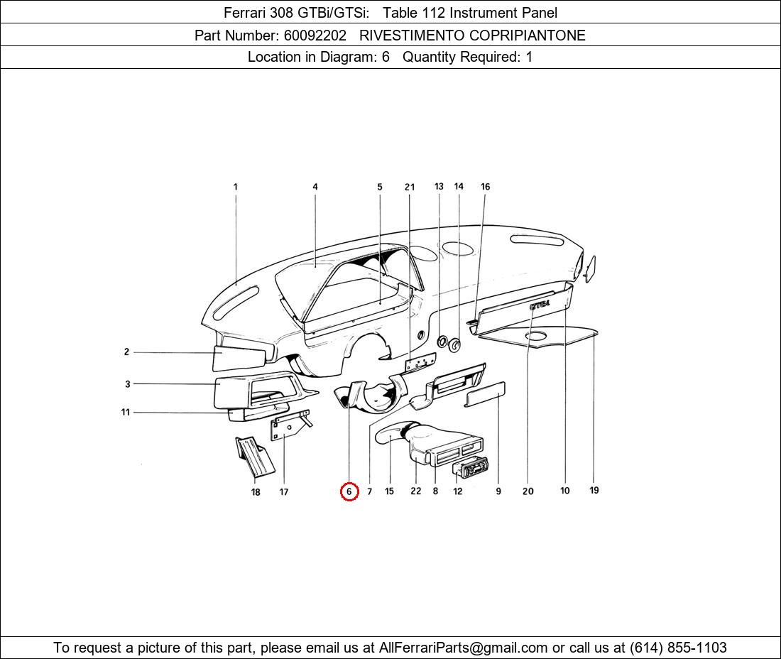 Ferrari Part 60092202