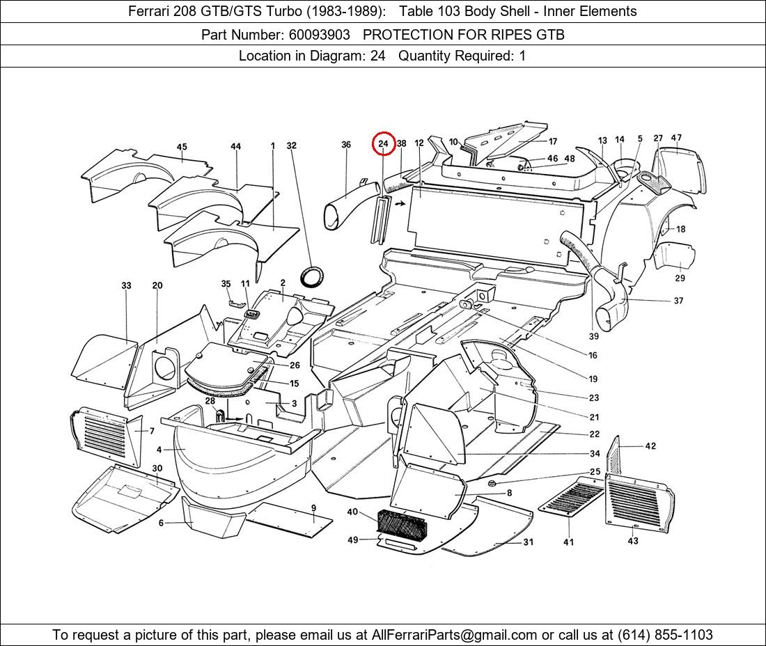 Ferrari Part 60093903