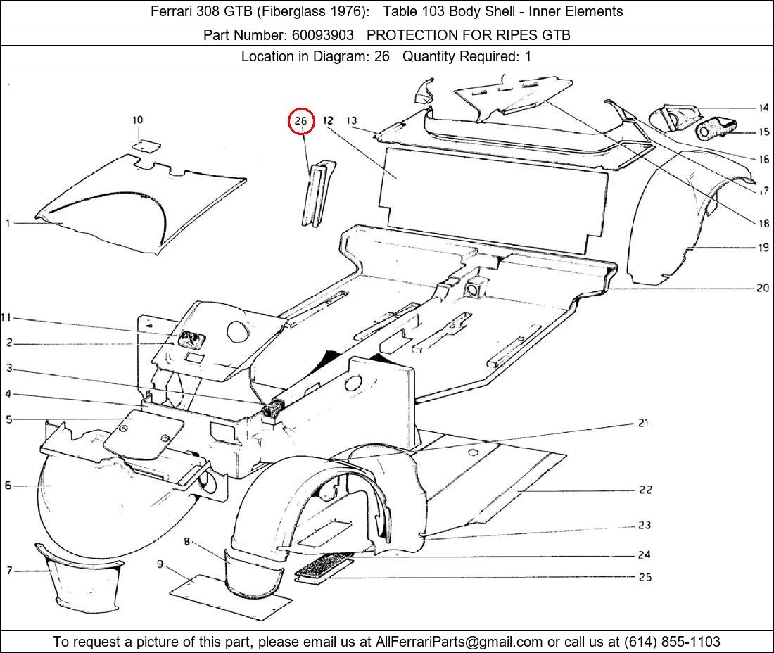 Ferrari Part 60093903